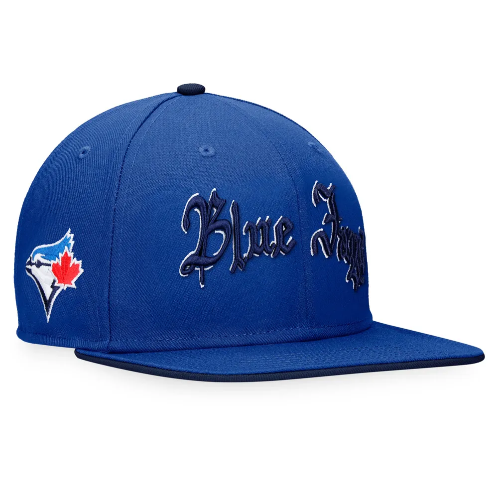 Toronto Blue Jays Fanatics Branded Iconic Old English Snapback Hat