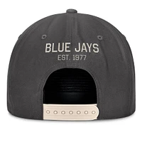 Men's Fanatics Charcoal Toronto Blue Jays Closer Adjustable Hat