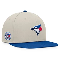 Men's Fanatics Khaki/Royal Toronto Blue Jays Team Two-Tone Snapback Hat