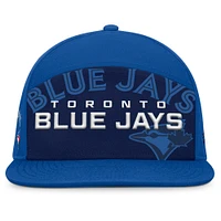Men's Fanatics Royal/Navy Toronto Blue Jays Clubhouse Splitter Snapback Hat