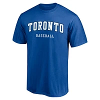 T-shirt Fanatics Royal Toronto Blue Jays Big & Tall City Arch pour hommes