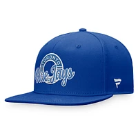 Men's Fanatics Royal Toronto Blue Jays Circle Script Snapback Hat