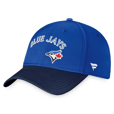 Casquette Core Flex Fanatics Royal Toronto Blue Jays Cooperstown Collection pour hommes