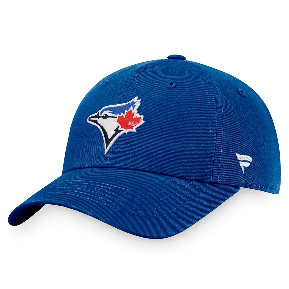 Casquette réglable Fanatics Royal Toronto Blue Jays Core pour hommes