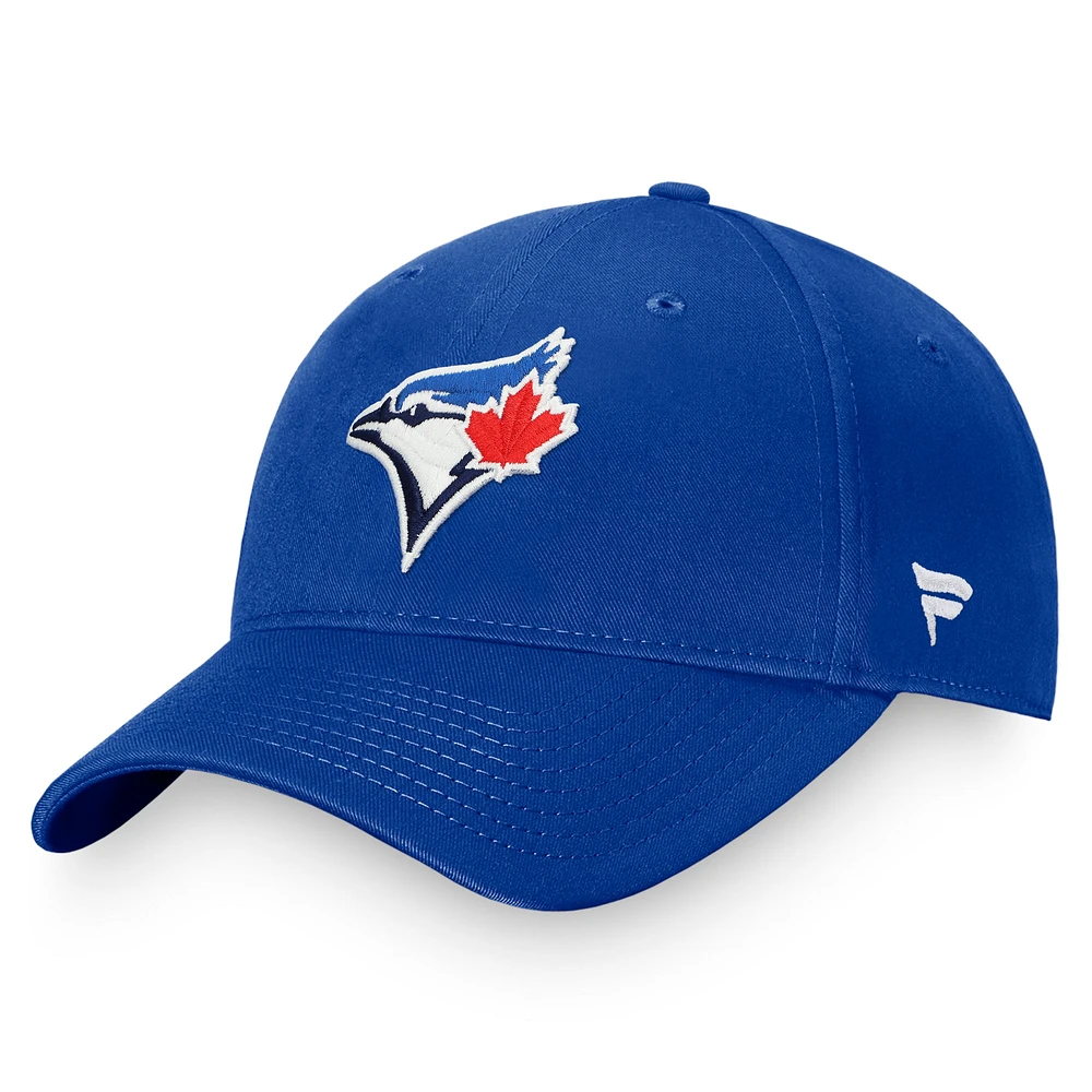 Casquette réglable Fanatics Royal Toronto Blue Jays Core pour hommes