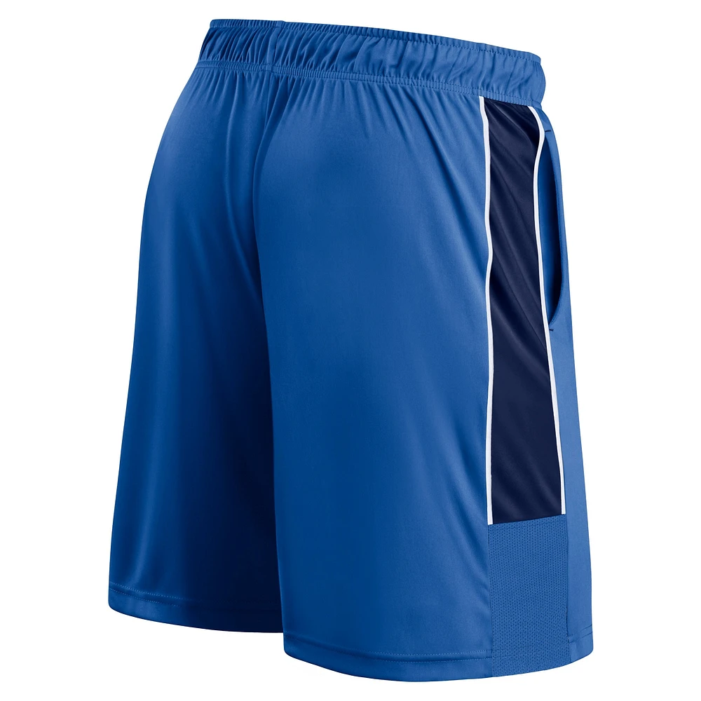 Men's Fanatics Royal Toronto Blue Jays Win the Match Defender Shorts