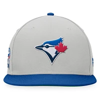 Men's Fanatics Tan/Royal Toronto Blue Jays Glory Days Two-Tone Snapback Hat