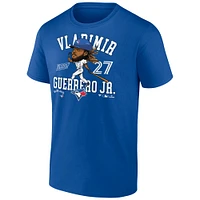 Men's Fanatics Vladimir Guerrero Jr. Royal Toronto Blue Jays Hometown Caricature T-Shirt