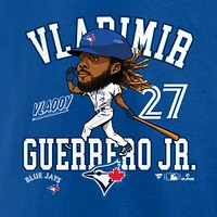 Men's Fanatics Vladimir Guerrero Jr. Royal Toronto Blue Jays Hometown Caricature T-Shirt