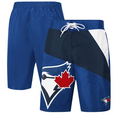 Men's G-III Sports by Carl Banks Blue Toronto Jays Wind Wave - Swim Shorts