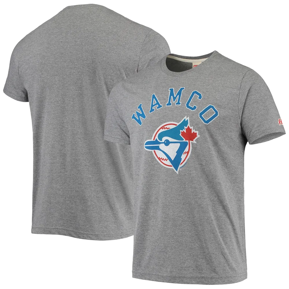 Homage Men's Homage Gray Toronto Blue Jays Hyper Local Tri-Blend T-Shirt