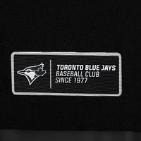 Men's Levelwear Black Toronto Blue Jays Sector Raglan Polo