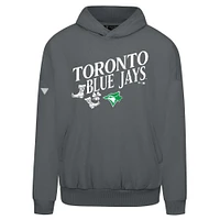 Men's Levelwear  Gray Toronto Blue Jays St. Patrick's Day Pullover Hoodie