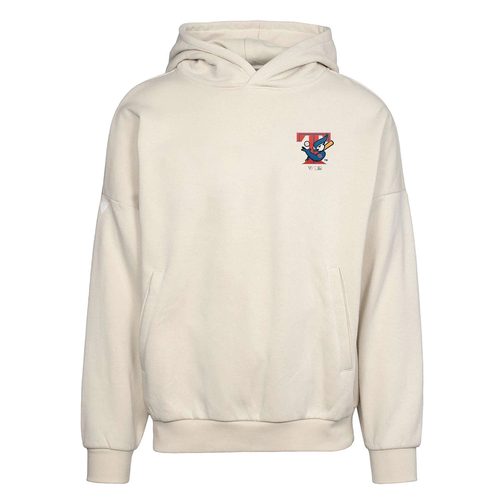 Men's Levelwear  Khaki Toronto Blue Jays Contact Pro Card Pullover Hoodie