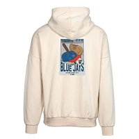 Men's Levelwear  Khaki Toronto Blue Jays Contact Pro Card Pullover Hoodie