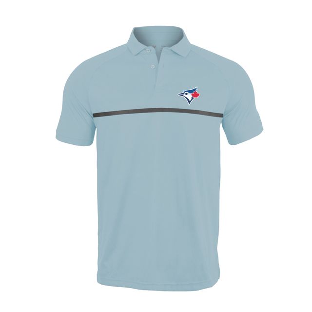 Polo Levelwear Core Raglan des Blue Jays de Toronto bleu poudré pour homme