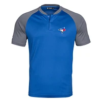 Men's Levelwear Royal/Gray Toronto Blue Jays Tracker Raglan - Polo