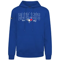 Men's Levelwear Royal Toronto Blue Jays Accolade Podium Textbook Pullover Hoodie