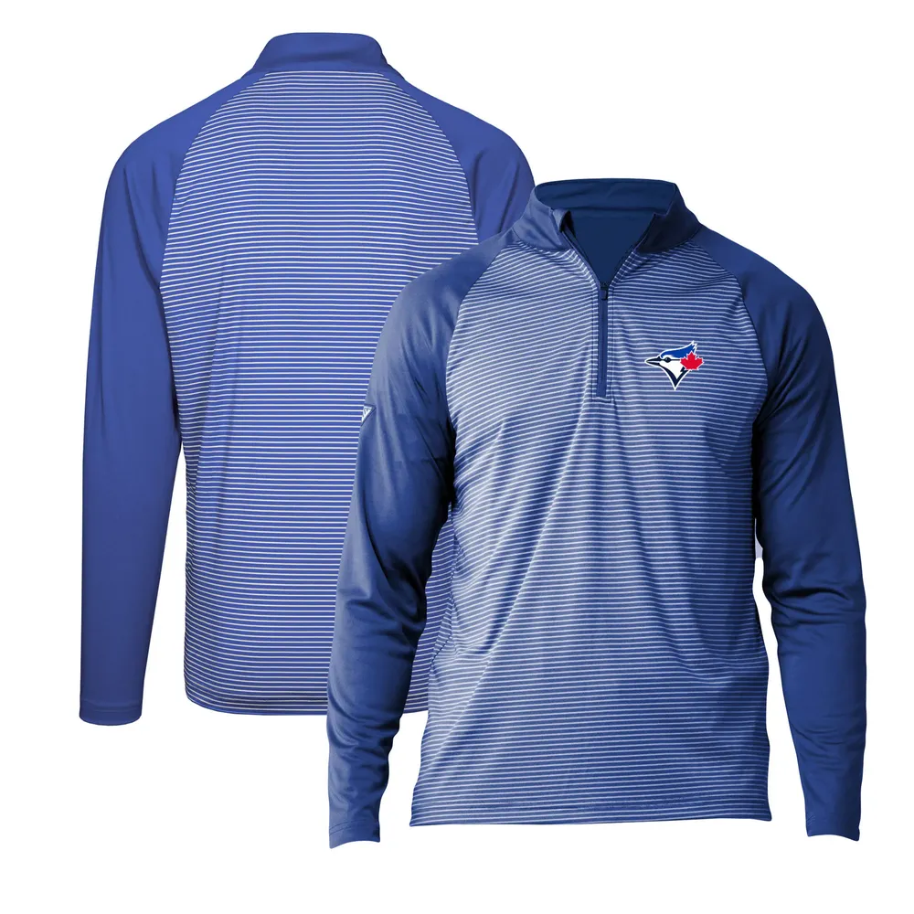 Levelwear Men's Levelwear Royal Toronto Blue Jays Charter Raglan -  Quarter-Zip Top