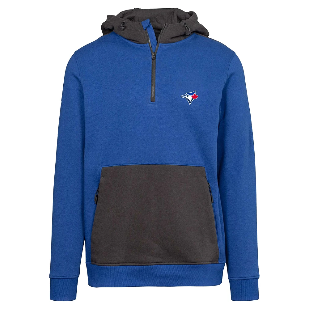 Men's Levelwear  Royal Toronto Blue Jays Chicane Insignia 2.0 Quarter-Zip Hoodie