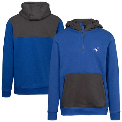 Men's Levelwear  Royal Toronto Blue Jays Chicane Insignia 2.0 Quarter-Zip Hoodie
