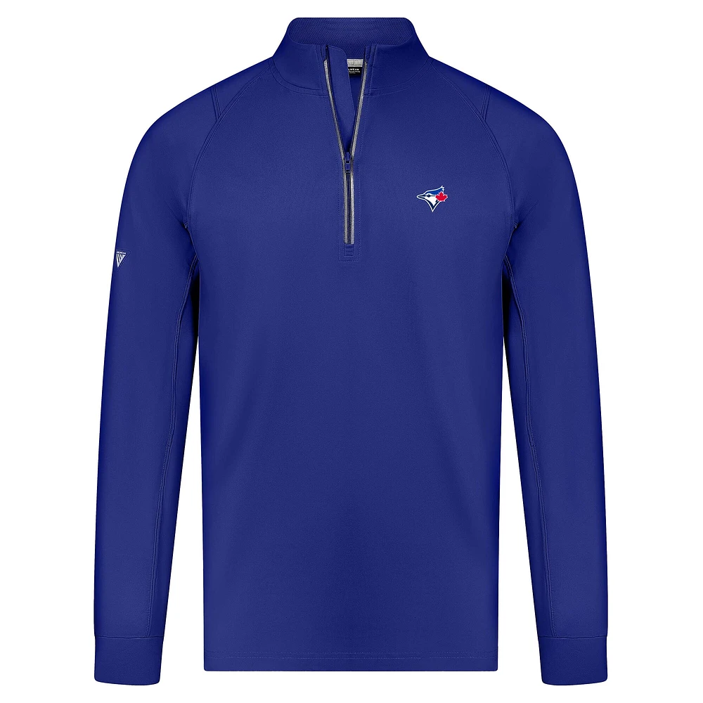 Men's Levelwear Royal Toronto Blue Jays Theory Insignia 2.0 Quarter-Zip Pullover Top