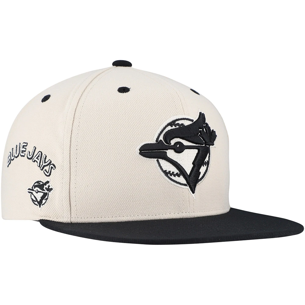 Casquette à visière ajustable Mitchell & Ness pour homme des Toronto Blue Jays