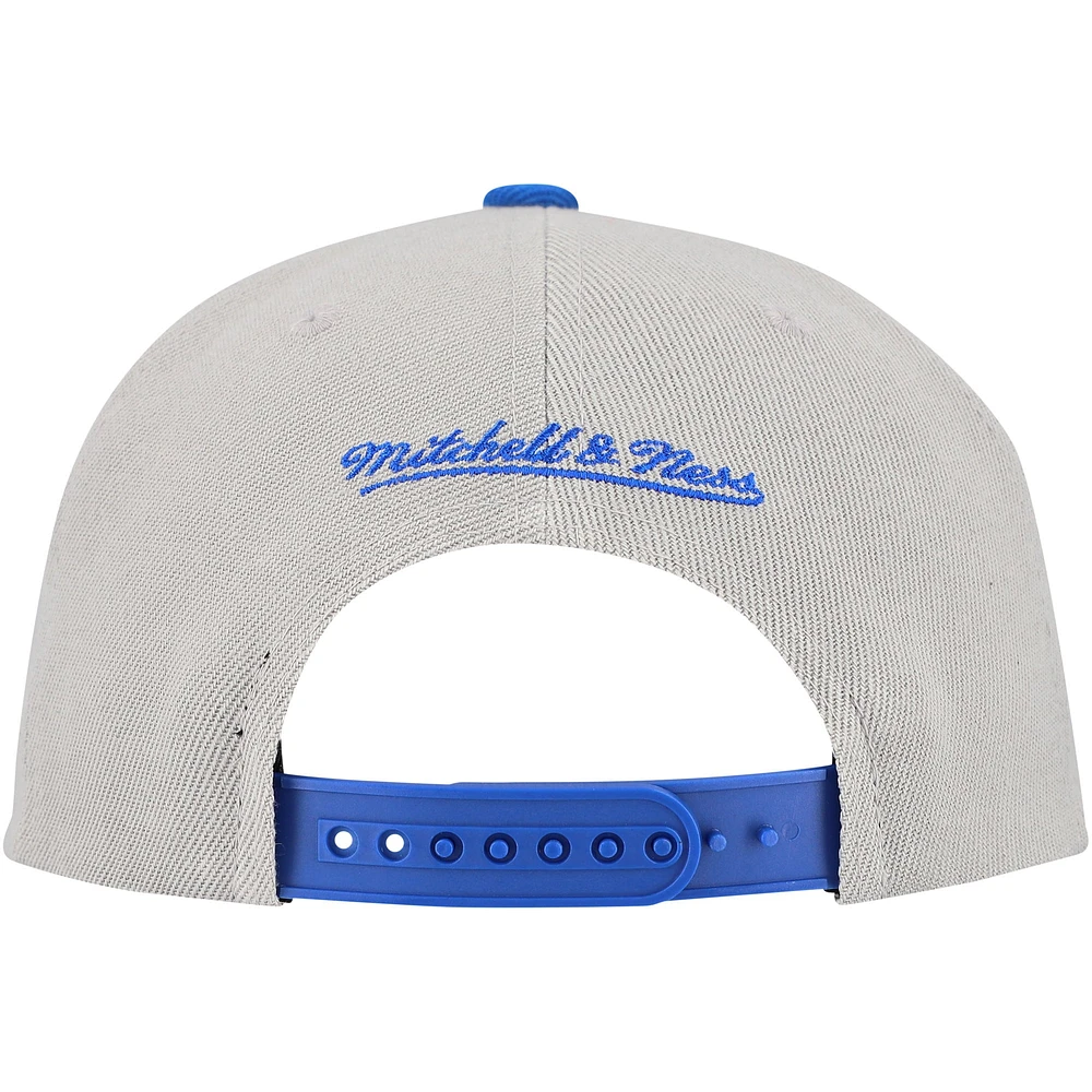 Casquette snapback à panneau Knock Out des Blue Jays de Toronto Mitchell & Ness pour hommes