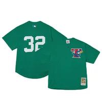 Men's Mitchell & Ness Green Toronto Blue Jays Cooperstown Collection Mesh Batting Practice Jersey Size: Small