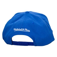 Men's Mitchell & Ness Royal Toronto Blue Jays Split Logo Snapback Hat