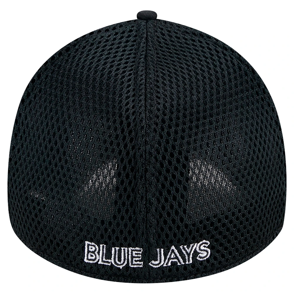 Casquette flexible 39THIRTY des Blue Jays de Toronto New Era pour hommes, noire