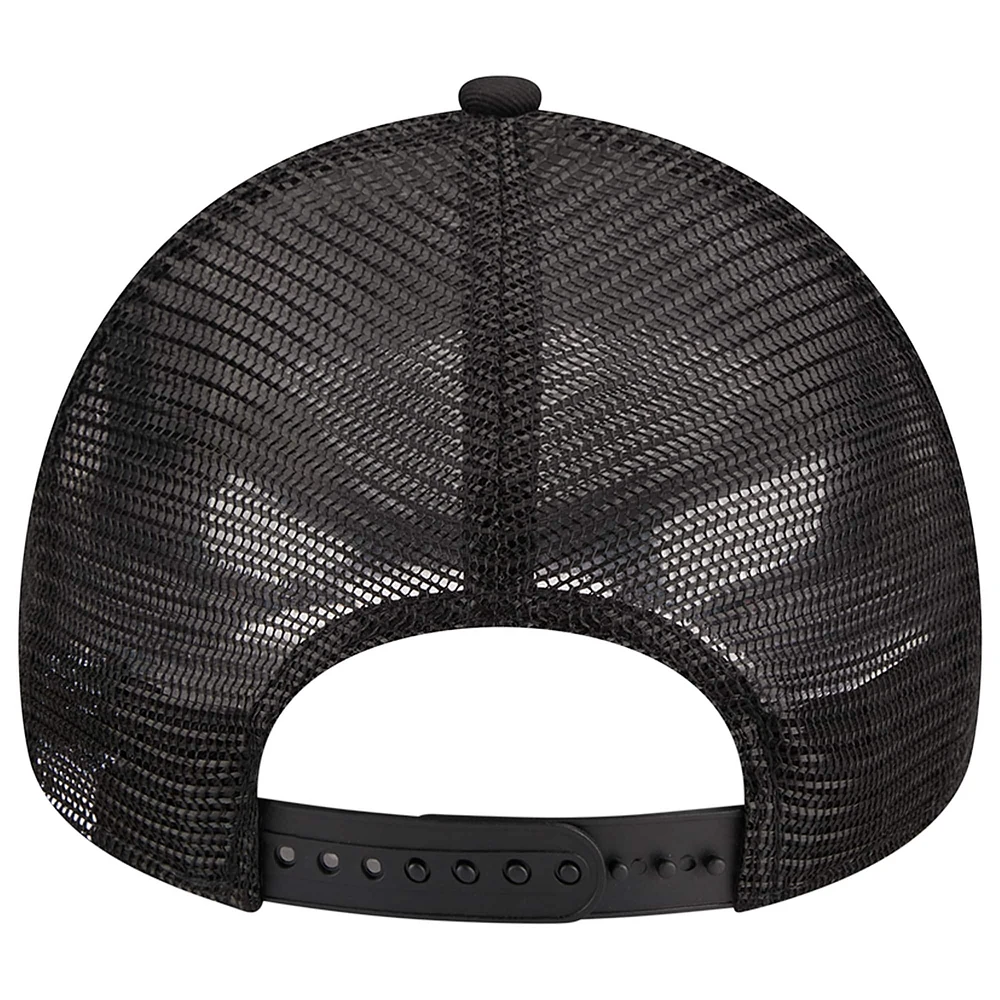 Casquette réglable noire A-Frame 9FORTY Trucker des Blue Jays de Toronto New Era pour hommes