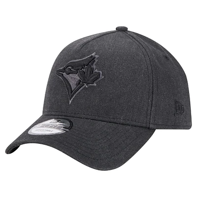 Casquette ajustable A-Frame Essentials 9FORTY Toronto Blue Jays noire New Era pour homme