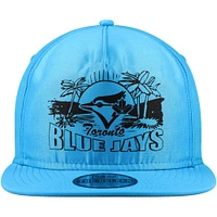 Casquette Snapback de golfeur fluo des Blue Jays de Toronto New Era bleue pour hommes