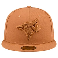 Casquette ajustée 59FIFTY marron des Blue Jays de Toronto New Era pour hommes