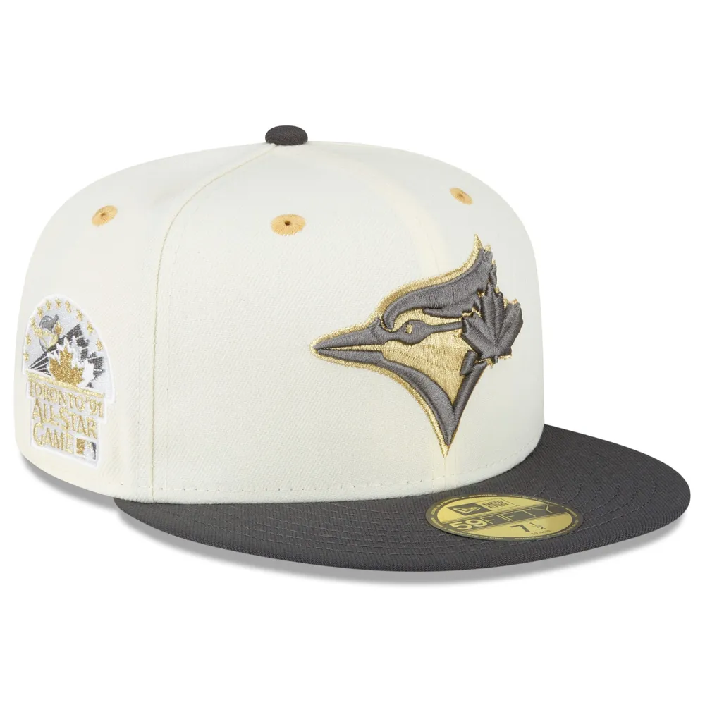 Toronto Blue Jays New Era Team Spring Color Basic 59FIFTY Fitted Hat - Cream