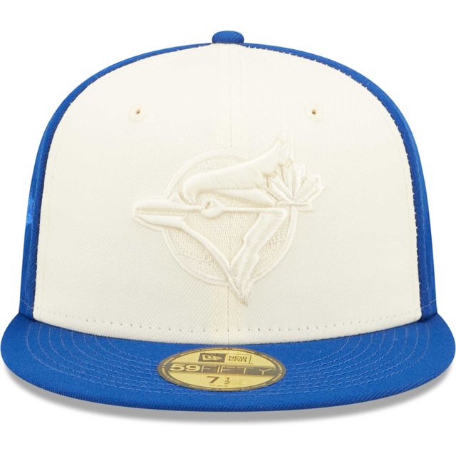 Men's New Era Royal Toronto Blue Jays 1992 World Series Pop Sweatband  Undervisor 59FIFTY - Fitted Hat