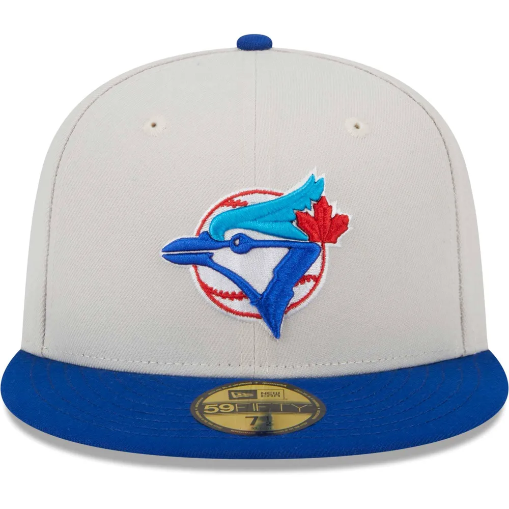 Men's New Era Toronto Blue Jays White on 59FIFTY Fitted Hat