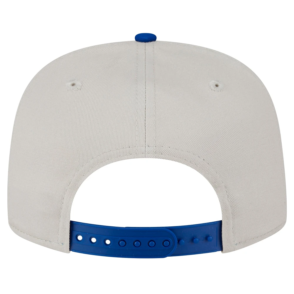 Men's New Era Cream Toronto Blue Jays Iron Golfer Snapback Hat