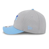 Men's New Era  Gray/Powder Blue Toronto Blue Jays 2025 Batting Practice 9FORTY M-Crown Adjustable Hat