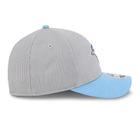 Men's New Era  Gray/Powder Blue Toronto Blue Jays 2025 Batting Practice 9FORTY M-Crown Adjustable Hat