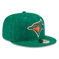 Men's New Era Kelly Green Toronto Blue Jays St. Patrick's Day 59FIFTY Fitted Hat
