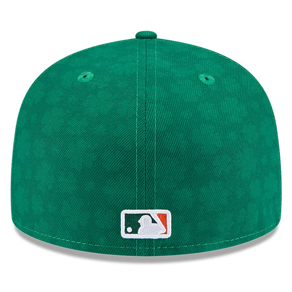 Men's New Era Kelly Green Toronto Blue Jays St. Patrick's Day 59FIFTY Fitted Hat