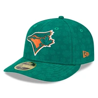 Casquette ajustée à profil bas 59FIFTY Toronto Blue Jays de New Era pour homme, vert Kelly
