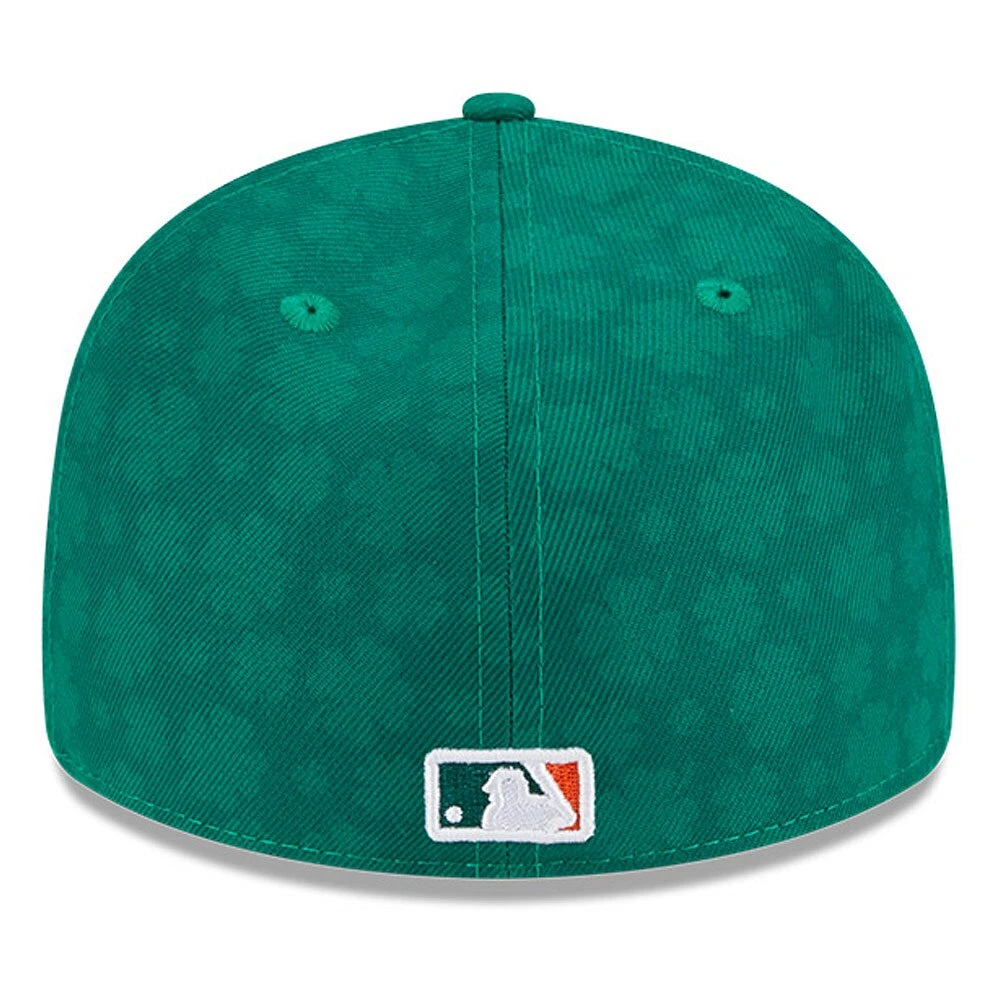 Casquette ajustée à profil bas 59FIFTY Toronto Blue Jays de New Era pour homme, vert Kelly