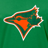 Men's New Era  Kelly Green Toronto Blue Jays St. Patrick's Day Shamrock Fill T-Shirt