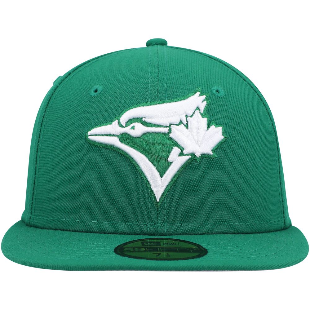 Toronto Blue Jays New Era White Logo 59FIFTY Fitted Hat - Kelly Green