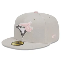 Men's New Era  Khaki Toronto Blue Jays 2023 Mother's Day On-Field 59FIFTY Fitted Hat