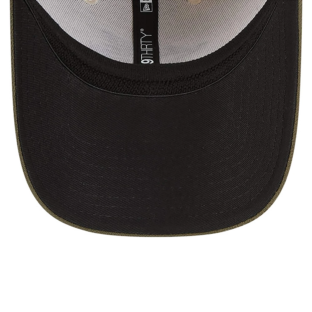Men's New Era  Light Beige/Olive Toronto Blue Jays 2025 Armed Forces Day 39THIRTY Flex Hat