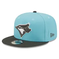 Men's New Era Light Blue/Charcoal Toronto Blue Jays Color Pack Two-Tone  9FIFTY Snapback Hat